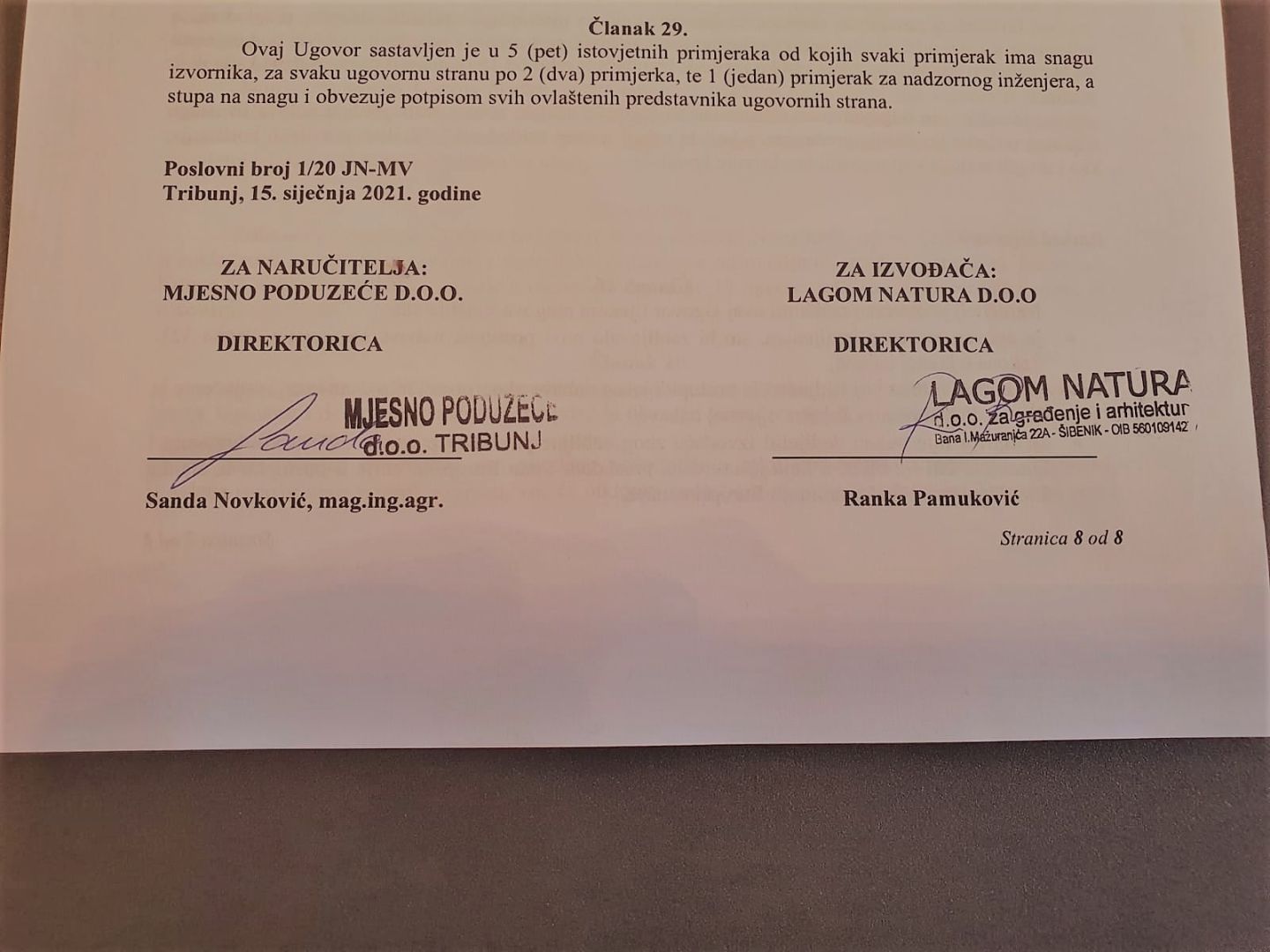 Potpisan ugovor za početak izgradnje šetnice Zamalin – Sovlja